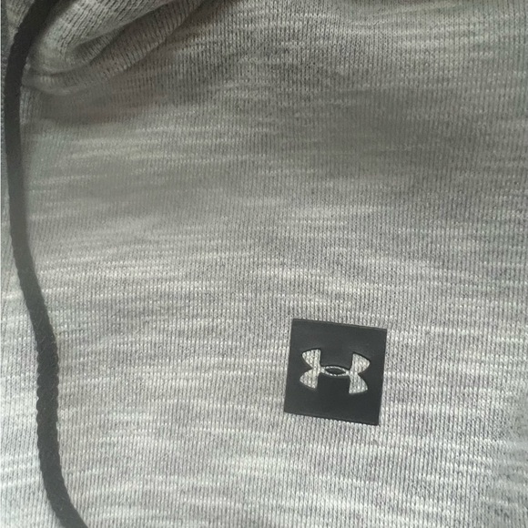 Under Armour Men’s Gray Zip Up Hoodie - Picture 4 of 9